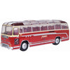 Oxford 76DB002 OO Duple Britannia in Barton Red