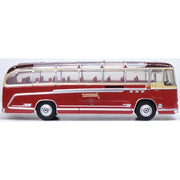 Oxford 76DB002 OO Duple Britannia in Barton Red