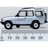 Oxford 76DS1002 OO Land Rover Discovery Mk1 in Mistrale Blue