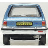 Oxford 76FF007 OO Ford Fiesta Mk1 in Titan Blue / Strato Silver