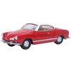 Oxford 76KG001 OO 1/76 Henna Red and Pearl White VW Karmann Ghia