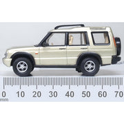 Oxford 76LRD2002 OO Land Rover Discover Mk2 in White Gold