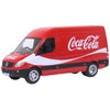 Oxford 76MSV007CC OO Mercedes Sprinter Van in Coca-Cola Livery