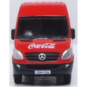 Oxford 76MSV007CC OO Mercedes Sprinter Van in Coca-Cola Livery