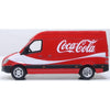 Oxford 76MSV007CC OO Mercedes Sprinter Van in Coca-Cola Livery