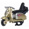 Oxford 76SC004 OO Scooter in Gold