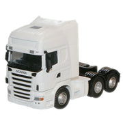 Oxford 76WHSCACAB 1/76 White Scania Cab Diecast