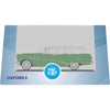 Oxford 87BCE54003 HO Buick Century Estate Wagon 1954 in Willow Green and Arctic White