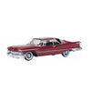 Oxford 87IC59003 HO Imperial Crown 2-door Hardtop 1959 in Radiant Red and Black