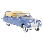 Oxford 87LC41007 HO Lincoln Continental 1941 in Darian Blue / Tan