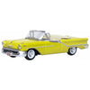 Oxford 87OC57001 HO Oldsmobile 88 Convertible 1957 in Coronado Yellow (Roof Down)