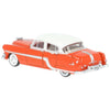 Oxford 87PC54004 HO Pontiac Chieftain 4-door 1954 in Coral Red / Winter White