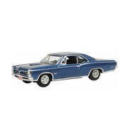 Oxford 87PG66001 HO Pontiac GTO 1966 in Fontaine Blue