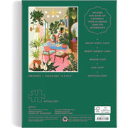 Galison Houseplants 500pc Book Jigsaw Puzzle