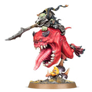 Warhammer Age of Sigmar Gloomspite Gitz Loonboss on Giant Squig