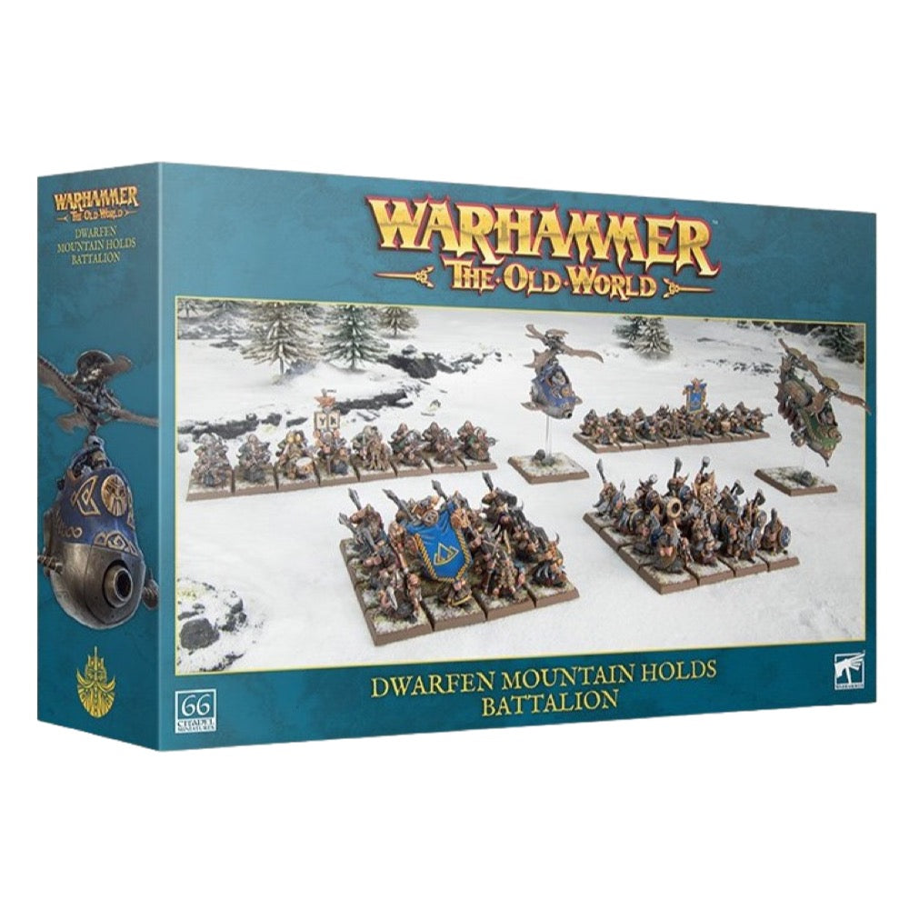 Warhammer The Old World Dwarven Mountain Holds Battalion – Metro Hobbies