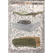 AFV AC35021 1/35 Extra Thin Camouflage Net-Snow Gray