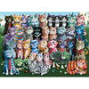 Anatolian Cat Family Reunion 1000pc Jigsaw Puzzle