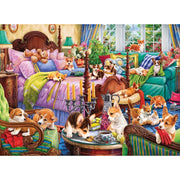 Anatolian Doggies In The Bedroom 1000pc Jigsaw Puzzle