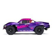 Arrma ARA3521T3 Fury 1/10 2WD 223S BLX Short Course Truck RTR Purple