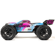 Arrma Kraton 6S BLX 4X4 1/8 Speed Monster Truck RTR Pink/Blue ARA8608V6T2