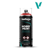 Vallejo 28016 Hobby Paint Acrylic Spray Scarlet Red 400ml Aerosol