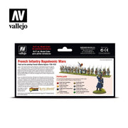 Vallejo 70164 Model Color French Infantry Napoleonic Wars 8 Color Acrylic Paint Set