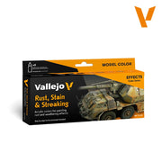 Vallejo 70183 Model Color Rust Stain and Streaking Box Set