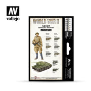 Vallejo 70202 Model Color WWII Soviet Armour and Infantry Acrylic 6 Color Paint Set