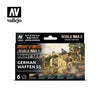 Vallejo 70207 Model Color WWII German Waffen SS Acrylic 6 Color Paint Set