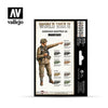 Vallejo 70207 Model Color WWII German Waffen SS Acrylic 6 Color Paint Set