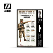 Vallejo 70207 Model Color WWII German Waffen SS Acrylic 6 Color Paint Set