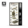 Vallejo 70222 Model Color WWIII British Armour and Infantry Acrylic 8 Color Paint Set