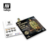 Vallejo 70244 Model Color Alpine NCO US Infantry Europe 1944-45 Acrylic 8 Color Paint Set With Figure