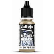 Vallejo 70765 Model Color Desert Tan 18ml Acrylic Paint 140