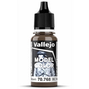 Vallejo 70768 Model Color BC Dark Brown 18ml Acrylic Paint 143