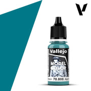 Vallejo 70808 Model Color Green Blue 17ml Paint