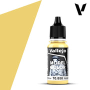 Vallejo 70858 Model Color Ice Yellow 17ml Paint 013