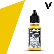 Vallejo 70915 Model Color Deep Yellow 17ml Paint 014