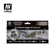 Vallejo 71162 Model Art Set WWII RAF Day Fight Colors