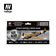 Vallejo 71164 Model Air Set RLM Colors III 8 Paints