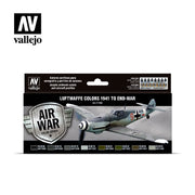 Vallejo 71166 Model Air Set RLM Colors II 8 Paints