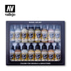 Vallejo 71208 Model Air German WWII Europe and Africa 16 Color Acrylic Airbrush Paint Set