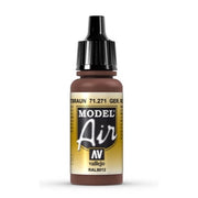 Vallejo 71271 Model Air German Red Brown 17ml