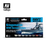 Vallejo 71615 Model Air Kriegsmarine WWII German Colors 8 Color Acrylic Airbrush Paint Set