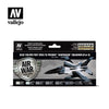 Vallejo 71617 Model Air USAF WWII to present Aggressor Squadron Part II 8 Color Acrylic Paint Set