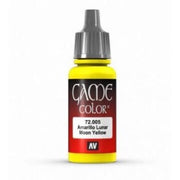 Vallejo 72005 Game Color Moon Yellow 18ml Acrylic Paint