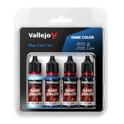 Vallejo AV72376 Game Colour Blue Colours Acrylic Paint Set