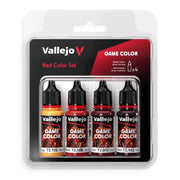 Vallejo AV72377 Game Colour Red Colours Acrylic Paint Set