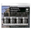 Vallejo 77602 Metal Colour Jet Exhaust 4 Colour Acrylic Paint Set